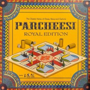 Parcheesi Royal Edition Board Dice Game Family Game For Ages 8+  New Sealed 2018